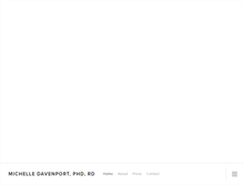 Tablet Screenshot of drmichelledavenport.com